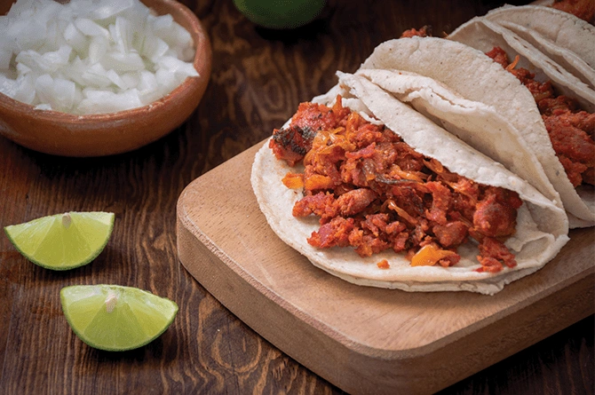 Taco de Chorizo